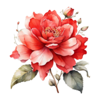 AI generated Watercolor Floral Flower Bouquet Design, Watercolor Flower Arrangements design, gilter Flower Design, Flower Sublimation Floral Clipart Wedding card design, Free PNG