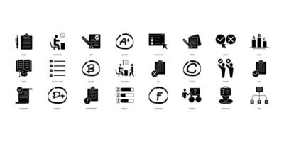 Meat icons set. Set of editable stroke icons.Vector set of Meat vector