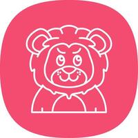 Envy Line Curve Icon vector