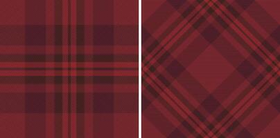 Vector fabric tartan of check seamless textile with a pattern background texture plaid.