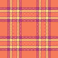 Background pattern plaid of tartan seamless textile with a fabric texture check vector. vector