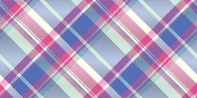 Tie vector pattern check, deco seamless plaid tartan. Cowboy background fabric texture textile in ivory and blue colors.