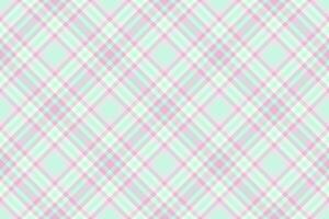 Vector check background of textile seamless pattern with a fabric plaid tartan texture.
