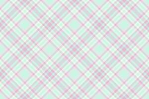 Vector check background of textile seamless pattern with a fabric plaid tartan texture.