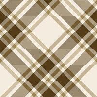 Plaid pattern vector. Check fabric texture. Seamless textile design for clothes, paper print. vector
