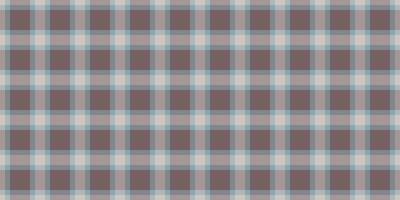 Knit check seamless background, pastel fabric pattern vector. Close-up texture plaid textile tartan in pastel and white colors. vector