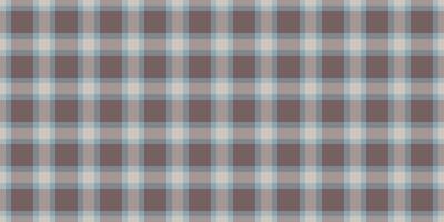 Knit check seamless background, pastel fabric pattern vector. Close-up texture plaid textile tartan in pastel and white colors. vector