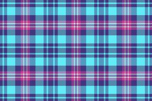 Check pattern tartan of seamless background vector with a plaid fabric textile texture.