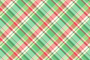 Choose texture pattern textile, jpg check tartan plaid. Fibrous background vector fabric seamless in green and orange colors.