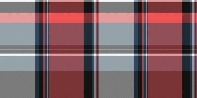 Craft fabric tartan background, gentleman texture pattern vector. Tweed check textile seamless plaid in black and cyan colors. vector
