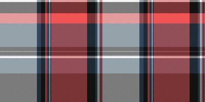 Craft fabric tartan background, gentleman texture pattern vector. Tweed check textile seamless plaid in black and cyan colors. vector