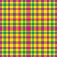 Plaid seamless pattern. Check fabric texture. Vector textile print.