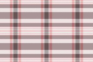 Plaid check vector of fabric seamless background with a texture textile pattern tartan.