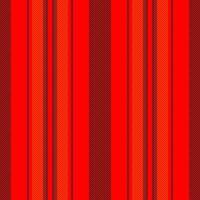 Pretty pattern seamless vector, model vertical stripe textile. Dark texture background lines fabric in red and dark colors. vector