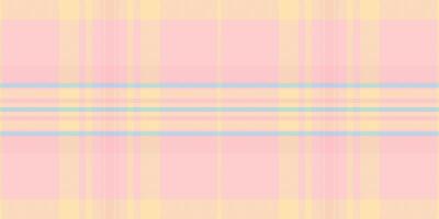 Stripped fabric pattern background, canadian plaid tartan vector. Chinese new year seamless textile check texture in light and moccasin colors. vector