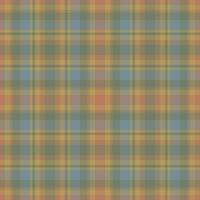 Plaid seamless pattern. Check fabric texture. Vector textile print.