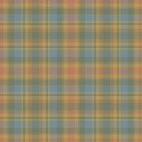 Plaid seamless pattern. Check fabric texture. Vector textile print.