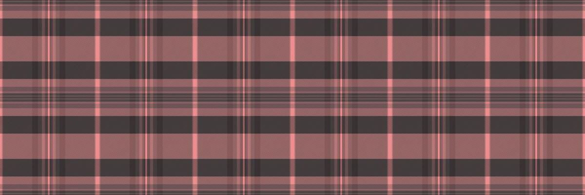 Table cloth seamless textile plaid, 20s pattern texture tartan. Detailed vector fabric check background in pastel and red colors.