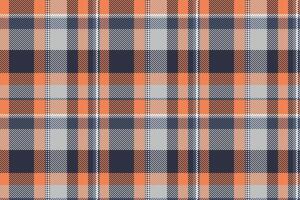 Scratch tartan fabric pattern, trousers background vector check. Decorative texture seamless textile plaid in dark and silver colors.