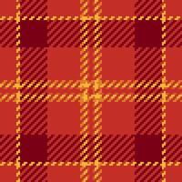 Textile design of textured plaid. Checkered fabric pattern swatch for shirt, dress, suit, wrapping paper print, invitation and gift card. vector
