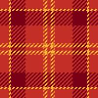 Textile design of textured plaid. Checkered fabric pattern swatch for shirt, dress, suit, wrapping paper print, invitation and gift card. vector