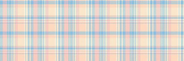 Square texture seamless pattern, duvet cover fabric tartan check. Aged plaid vector textile background in light and cyan colors.