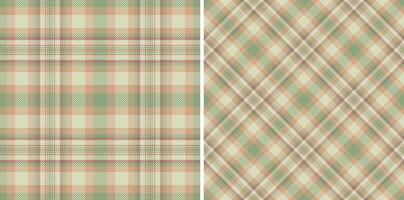 Plaid texture check of pattern vector background with a fabric seamless tartan textile.