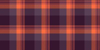 List fabric check texture, faded textile vector tartan. Multicolored pattern seamless background plaid in red and dark colors.