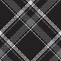 Plaid pattern vector. Check fabric texture. Seamless textile design for clothes, paper print. vector