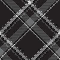 Plaid pattern vector. Check fabric texture. Seamless textile design for clothes, paper print. vector