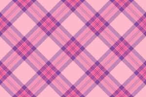 Tartan plaid background, diagonal check seamless pattern. Vector fabric texture for textile print, wrapping paper, gift card, wallpaper.