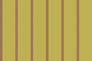 Gala fabric texture background, part vector seamless textile. Christmas ornament pattern stripe lines vertical in yellow and pink colors.