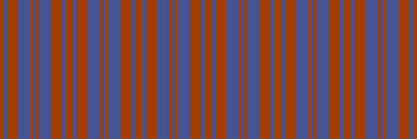 Ragged seamless pattern lines, femininity background vector vertical. New year textile stripe fabric texture in orange and blue colors.