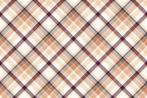 Tartan plaid background, diagonal check seamless pattern. Vector fabric texture for textile print, wrapping paper, gift card, wallpaper.