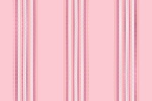 Handmade vector vertical texture, sewing stripe textile seamless. Curve fabric lines background pattern in light and red colors.