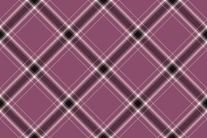 Tartan plaid background, diagonal check seamless pattern. Vector fabric texture for textile print, wrapping paper, gift card, wallpaper.