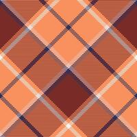 Plaid pattern vector. Check fabric texture. Seamless textile design for clothes, paper print. vector