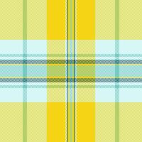 Check textile background of texture tartan fabric with a pattern plaid vector seamless.