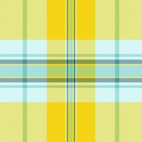 Check textile background of texture tartan fabric with a pattern plaid vector seamless.