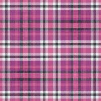 Seamless tartan plaid of vector background texture with a fabric textile pattern check.