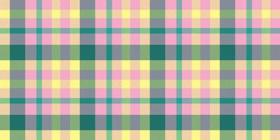 Royal pattern tartan seamless, sale vector background plaid. Diwali check fabric texture textile in pink and teal colors.