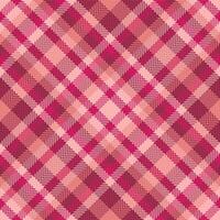 Texture pattern plaid of check background tartan with a fabric vector seamless textile.