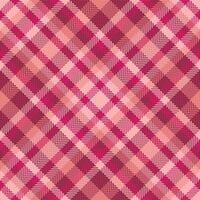 Texture pattern plaid of check background tartan with a fabric vector seamless textile.