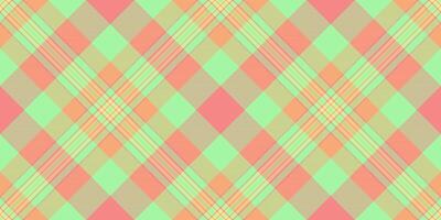 Relax pattern vector seamless, sparse fabric tartan background. Luxurious plaid texture textile check in green and red colors.