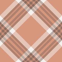 Plaid pattern vector. Check fabric texture. Seamless textile design for clothes, paper print. vector