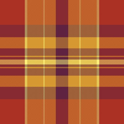 Seamless vector background of check textile fabric with a plaid tartan texture pattern.