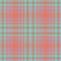 Plaid seamless pattern. Check fabric texture. Vector textile print.