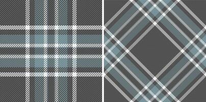 Plaid tartan pattern of seamless texture textile with a vector check fabric background.