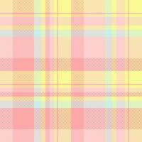 Texture textile seamless of tartan check background with a fabric vector plaid pattern.