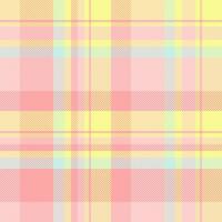 Texture textile seamless of tartan check background with a fabric vector plaid pattern.